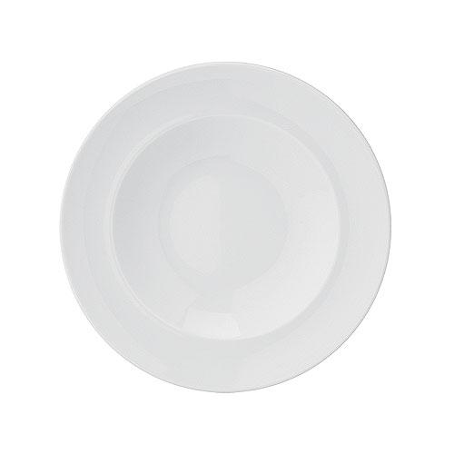Vista Alegre Assiette à Pâtes Pied Bas Blanc - Vaisselle Élégante Et Résistante 17,2 Cm