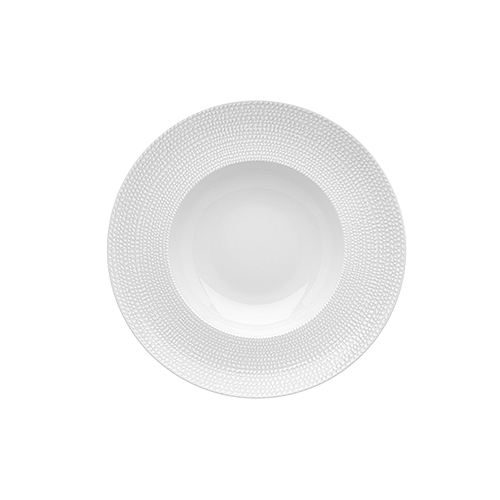 VISTA ALEGRE Mar Assiette creuse en porcelaine blanche 25,2 cm :  : Cuisine et maison