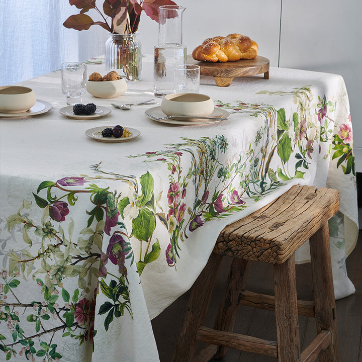 Justine Linen Tablecloth Natural