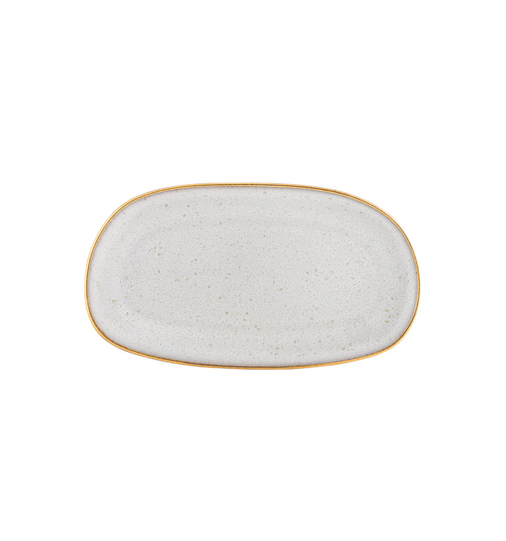 Plateau Moyen Gold Stone White