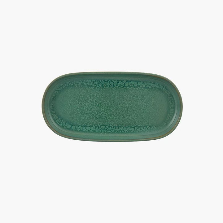 Plateau Ovale Gemstone Jade