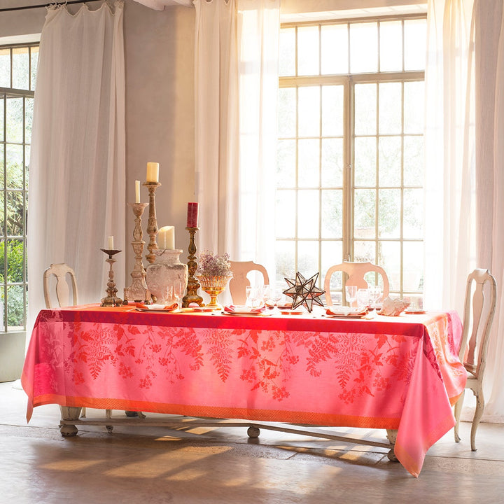 Pink Umbel Tablecloth 