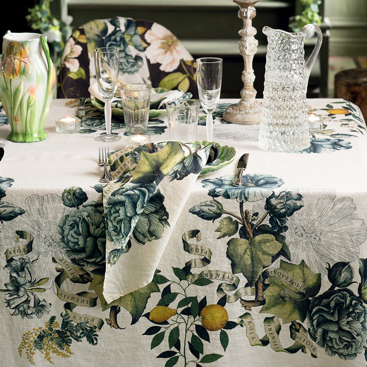 Giardino Linen Tablecloth Natural